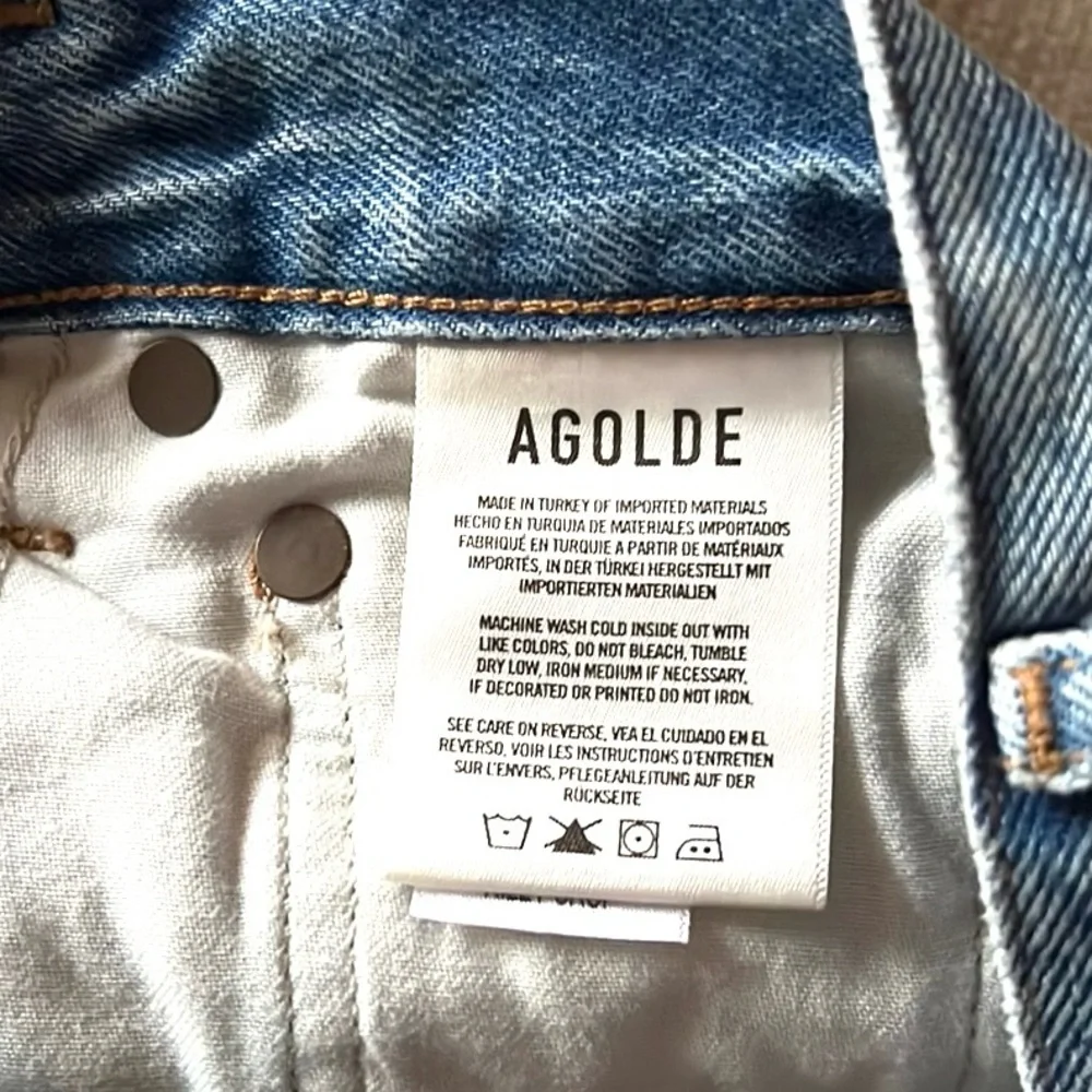 AGOLDE Riley Crop Jeans NWOT - Picture 7 of 11